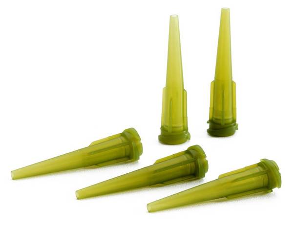 Dosiernadel, Standard, Gauge 14, oliv, konisch