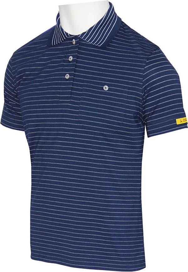 ESD Damenpoloshirt Kurzarm CONDUCTEX® Cotton Knit, Gr. XS, navy