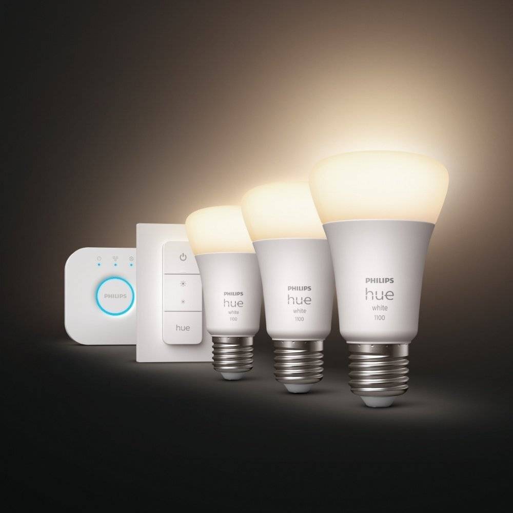 Signify Philips Hue White Starter Kit - Drahtloses Beleuchtungs-Kit - LED-Lampe-3
