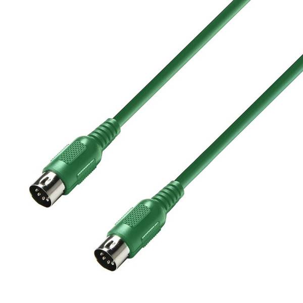 MIDI Kabel 1,5 m grün