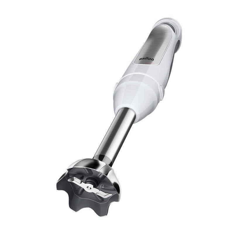 Braun MultiQuick 7 MQ7005B WH, Kochmixer, 1,2 m, 1000 W, Edelstahl, Weiß-3