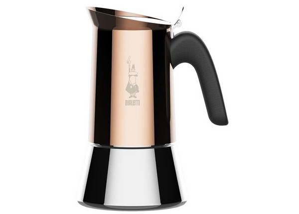 Bialetti Espressokocher Venus 4 Tassen Kupfer