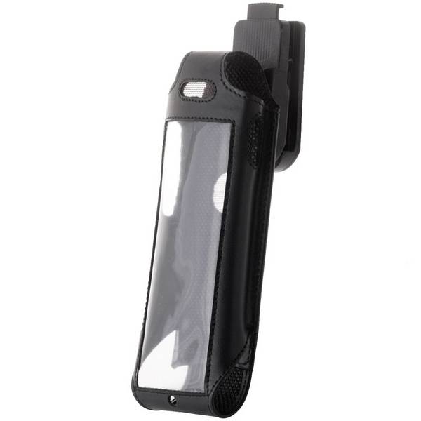 SORYT Ledertasche Agfeo DECT 60IP SNOM M65 Drehclip Tasche muss zum Laden unten
