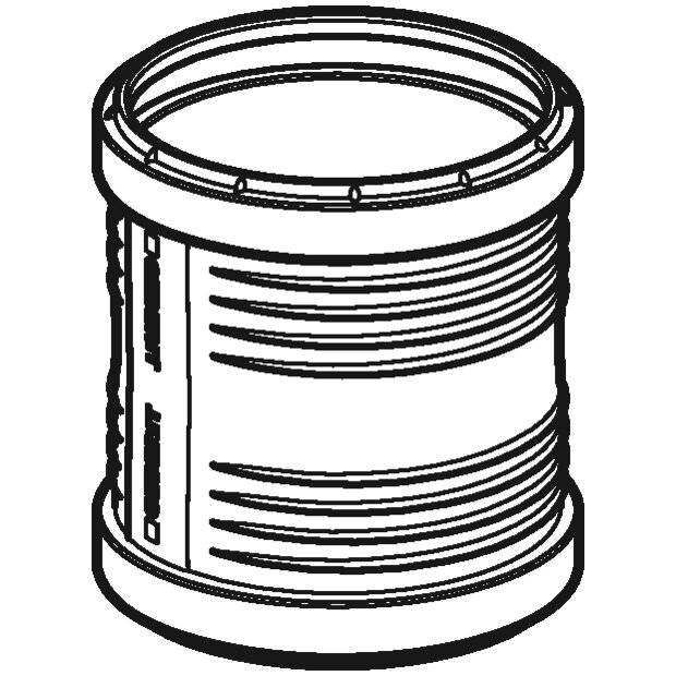 Geberit GE Silent-PP, Überschiebemuffe, d40mm, 1 Stk.-3