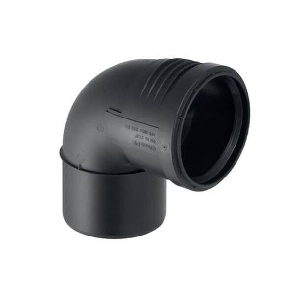 GEBERIT Geberit Bogen DN 50 87 Grad Silent-PP d50 mit 1 Muffe-1