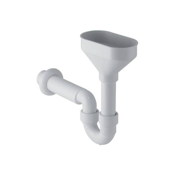 GEBERIT Rohrbogengeruchsverschluss für Geräte mit Trichter oval d50-1