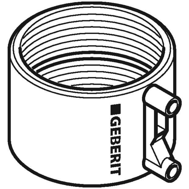 Geberit PE, Elektroschweißmuffe, d 90 mm, 366771, 1 Stk.-3