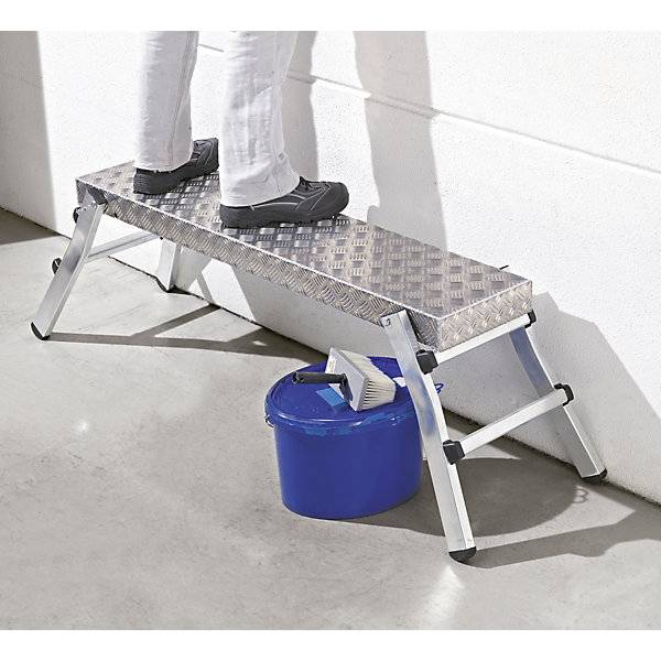 MUNK Aluminium Arbeitsplattform mit Klappfüßen-1