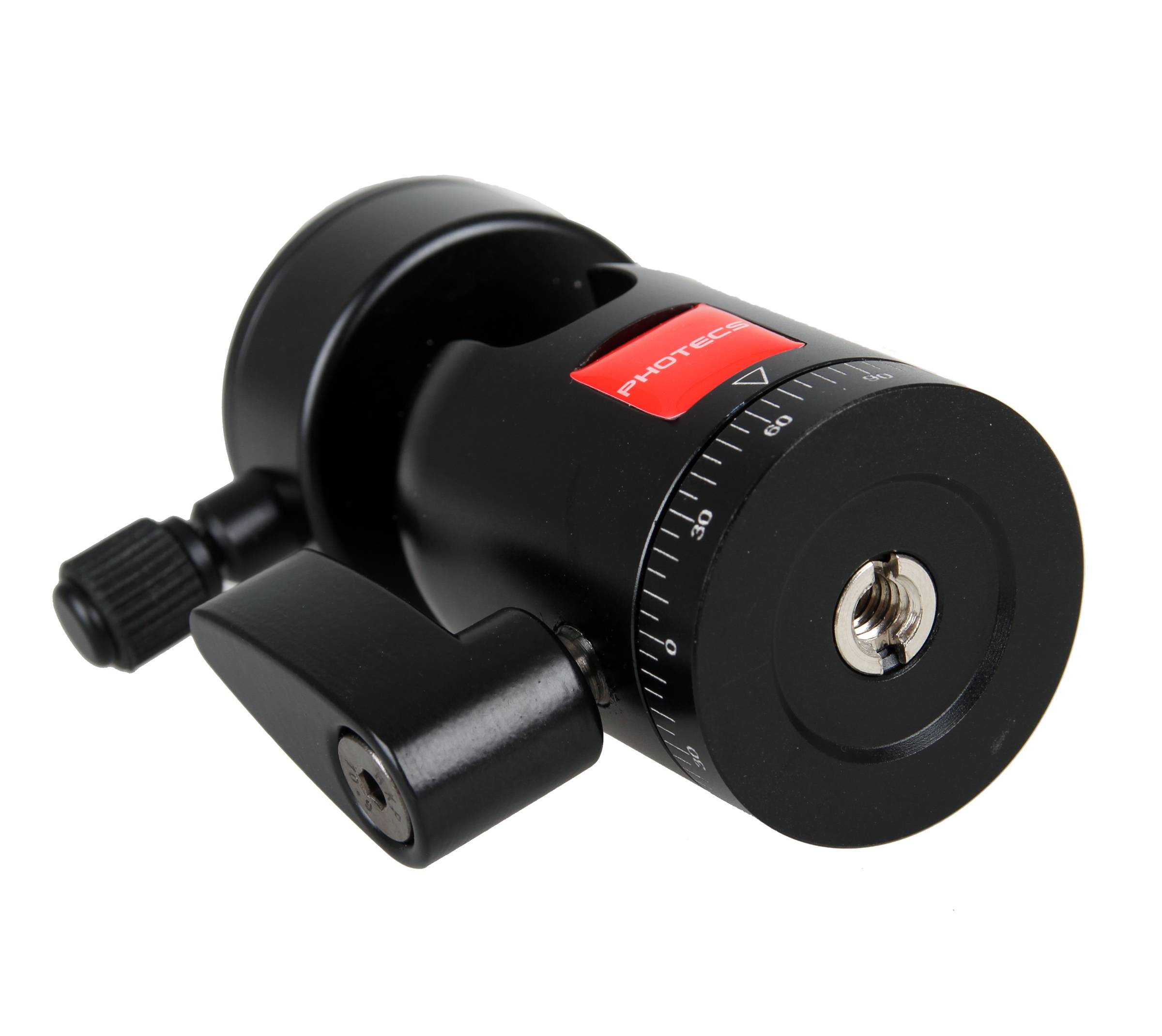 Photecs® Schnellwechsel-Stativkopf Pro V2, kompakter Kamera Stativkopf mit 3/8"-Anschluss-2