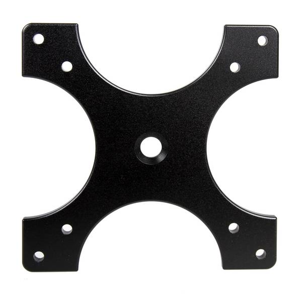 Photecs® Universeller VESA Adapter 75x75 und 100x100, zentrale Senkkopf-Bohrung f. M6 oder UNC 1/4"