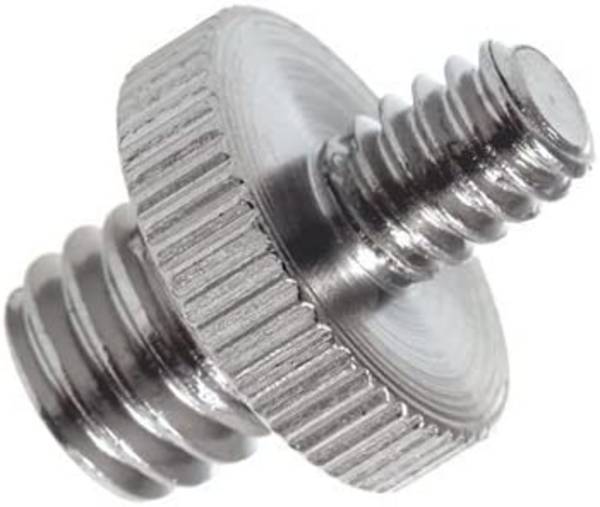 Photecs® Stahl-Gewindeadapter UNC 1/4" zu 3/8", Verbindungsstück