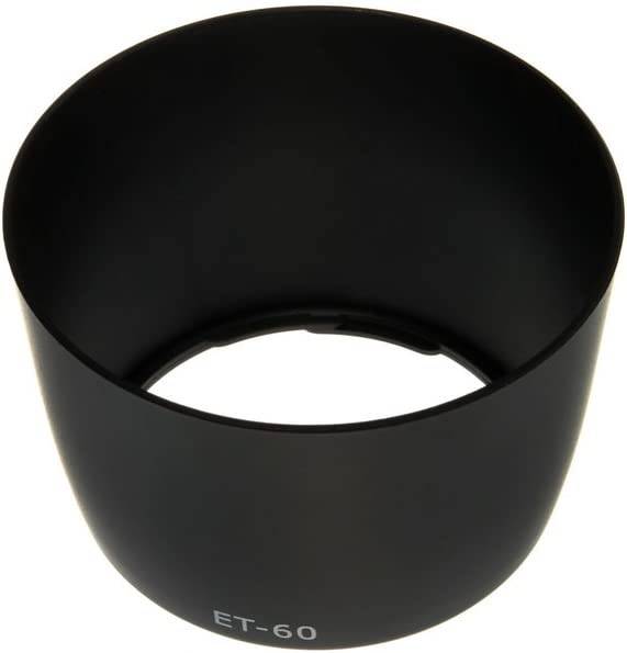 Photecs® Gegenlichtblende Streulichtblende ET-60 für Canon EFS 55-250mm f/4-5.6 IS-0