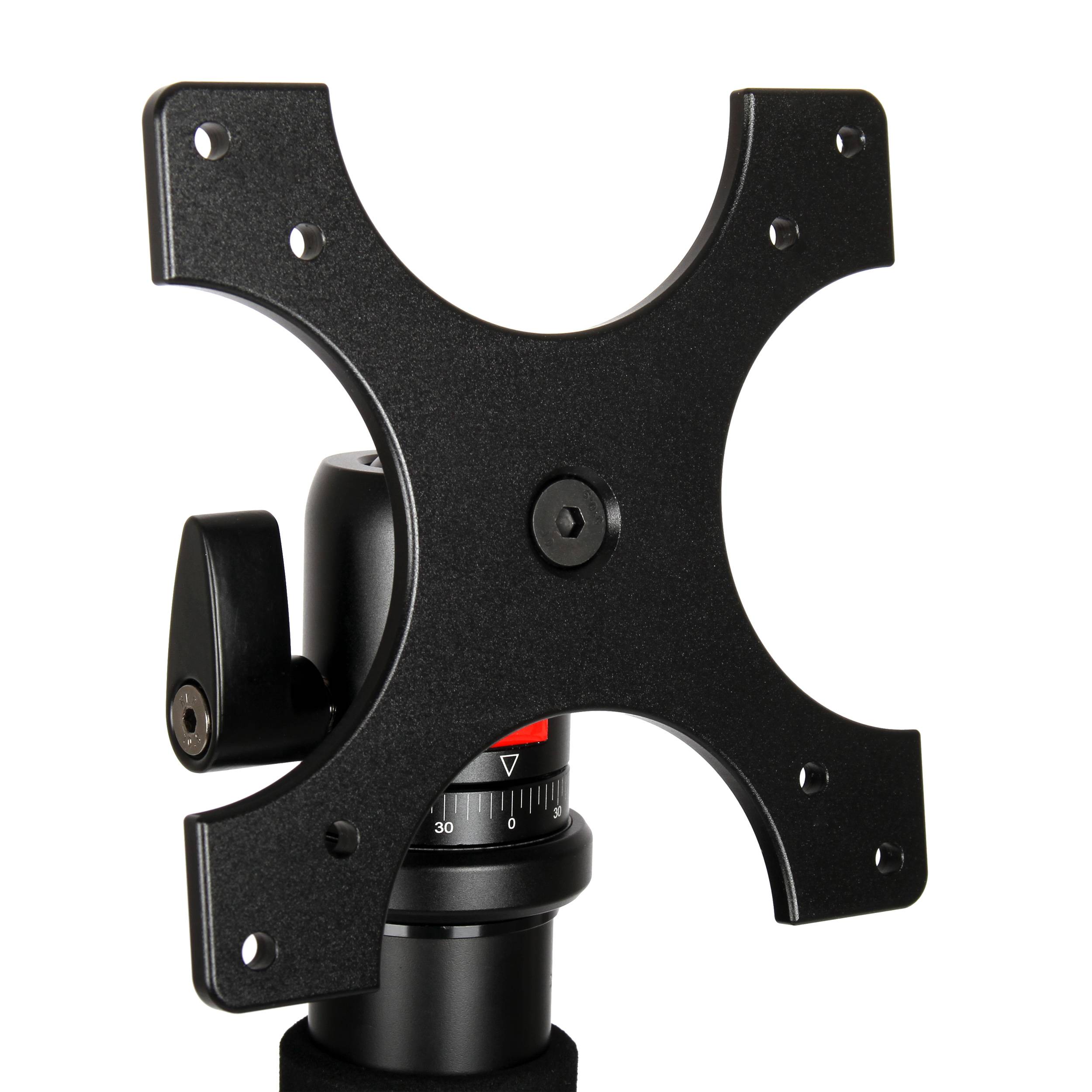 Photecs® VESA-Adapter 75/100 mit Panorama-Stativkopf-0
