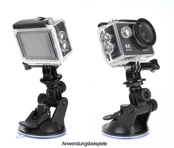 Photecs® Universal Saugnapf-Halterung für Dashcam Action-Cam (z.B. GoPro Hero) etc.