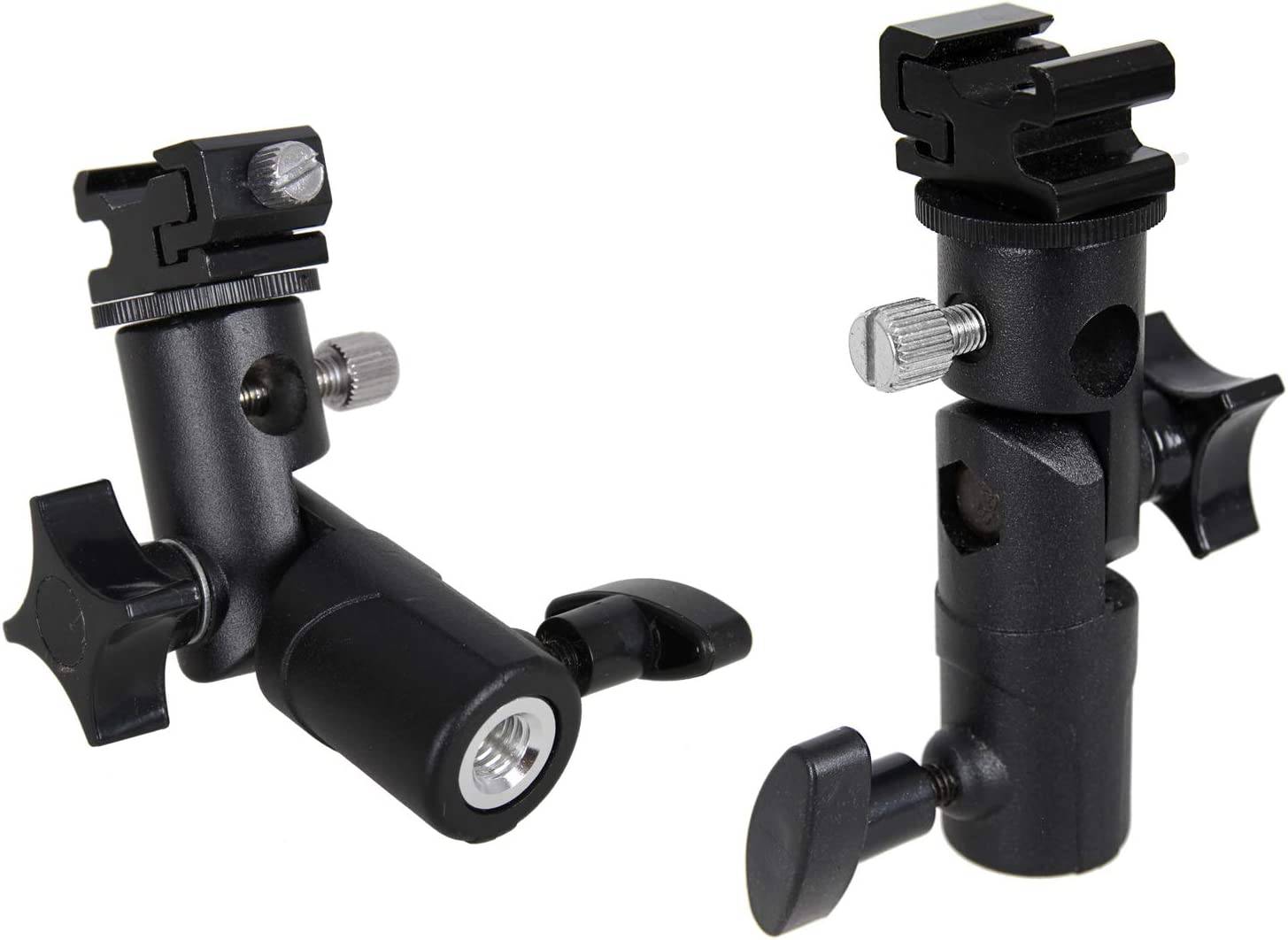 Photecs® Blitz-Schirm-Halter, Blitz-Schirm-Neiger Typ2, Kniegelenk, Winkel (3/8"- & 1/4"-Anschluss)-0