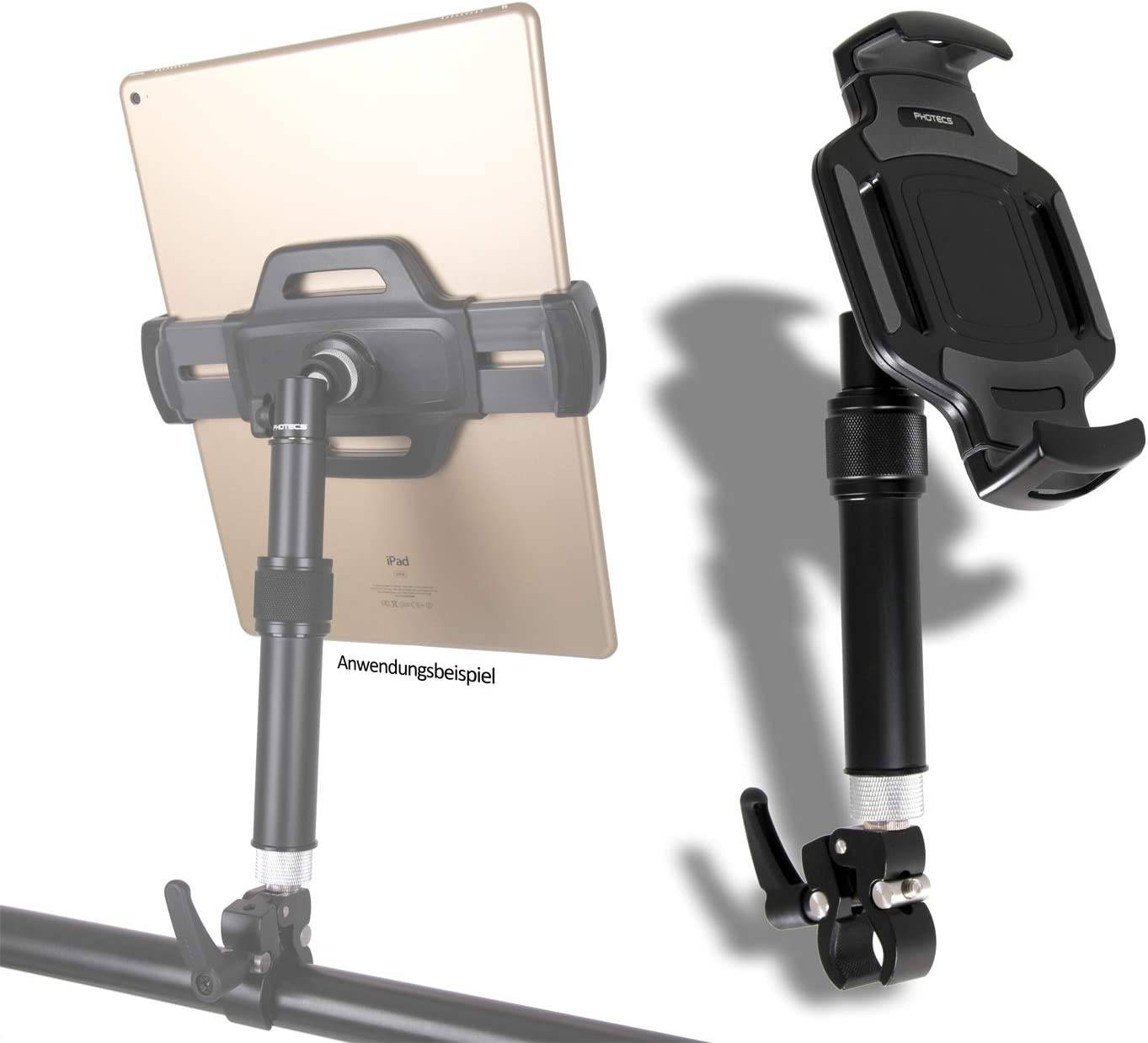 Photecs® Tablet-Halterung Pro V5-K2, höhenverstellbar, für iPad Pro und andere Tablet-PC´s-0