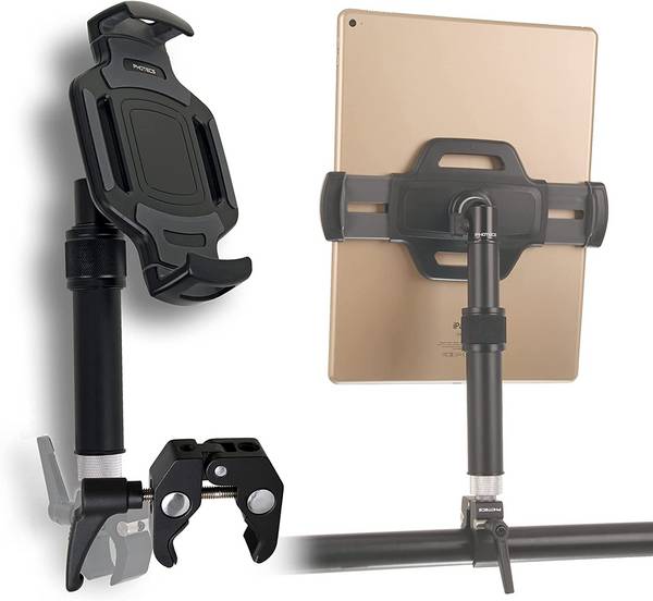 Photecs® Tablet-Halterung Pro V5-K3, höhenverstellbar, für iPad Pro und andere Tablet-PC´s (bis 14")