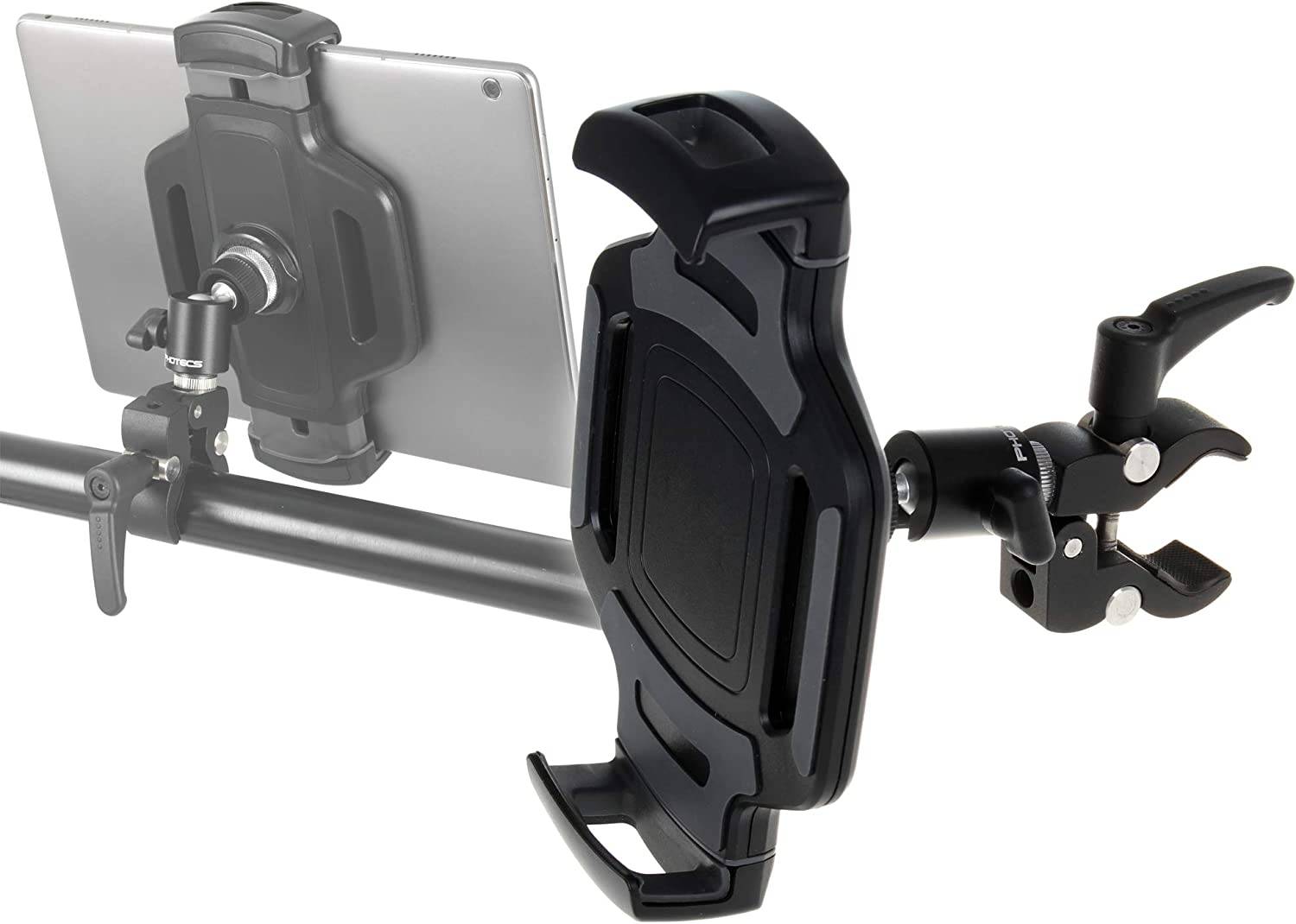 Photecs® Universal Tablet Halterung Pro V3, Halter f. iPad Pro und Tablet-PC von 6 - 14 Zoll-0