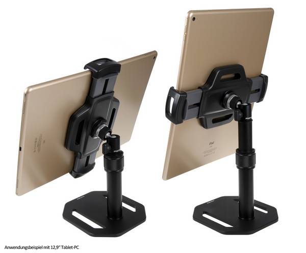 Photecs® Tablet Tischständer Pro V5, höhenverstellbares Tablet-Tischstativ