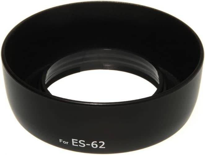 Photecs® Gegenlichtblende Streulichtblende ES-62 für Canon EF 50mm f/1.8 II-0
