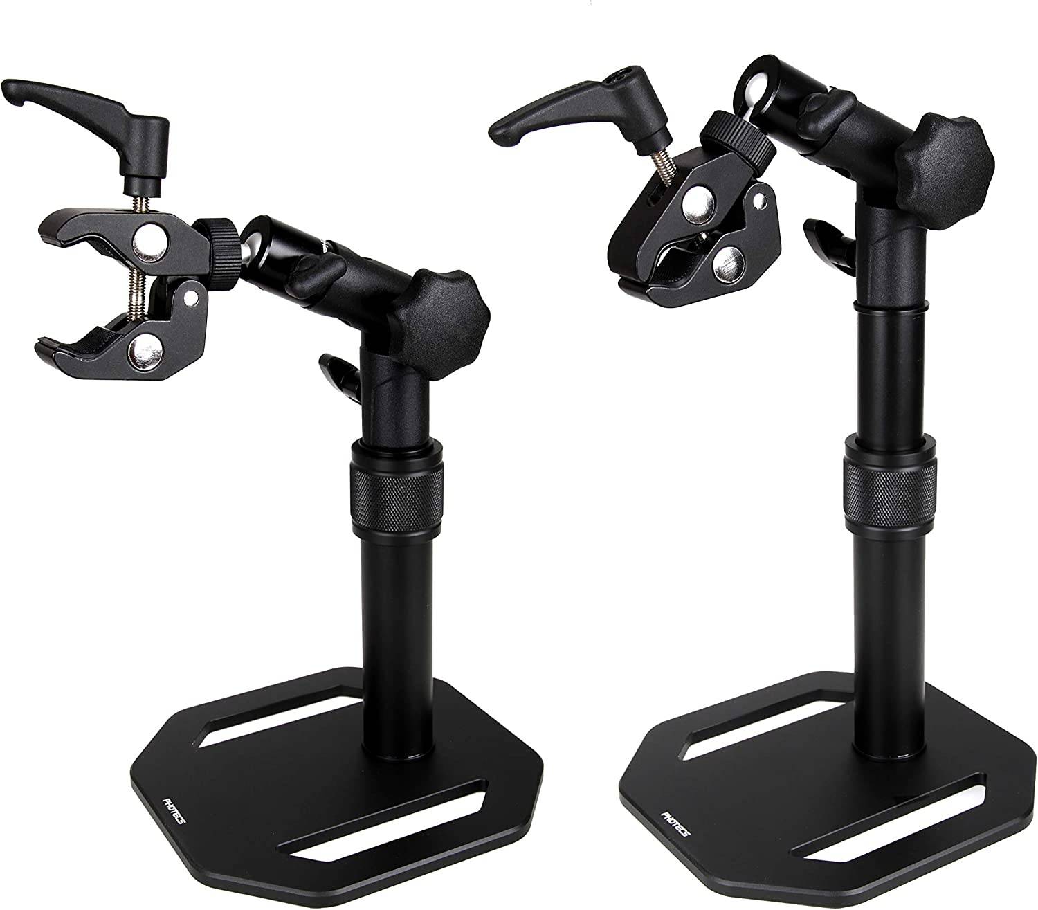 Photecs® Dritte Hand V1, höhenverstellbar bis ca. 37 cm, Halter f. Lötkolben, Dremel o. ähnliche-0