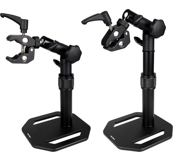 Photecs® Dritte Hand V1, höhenverstellbar bis ca. 37 cm, Halter f. Lötkolben, Dremel o. ähnliche