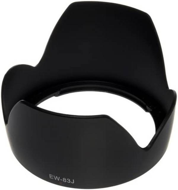 Photecs® Gegenlichtblende Streulichtblende EW-83J für Canon EF-S 17-55mm f/2.8 IS USM