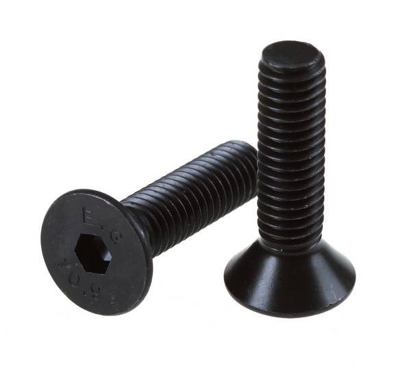 Senkkopf-Schrauben UNC 3/8"-16 Zoll-Gewinde (2er Set), Gesamtlänge 38mm, Innensechskant