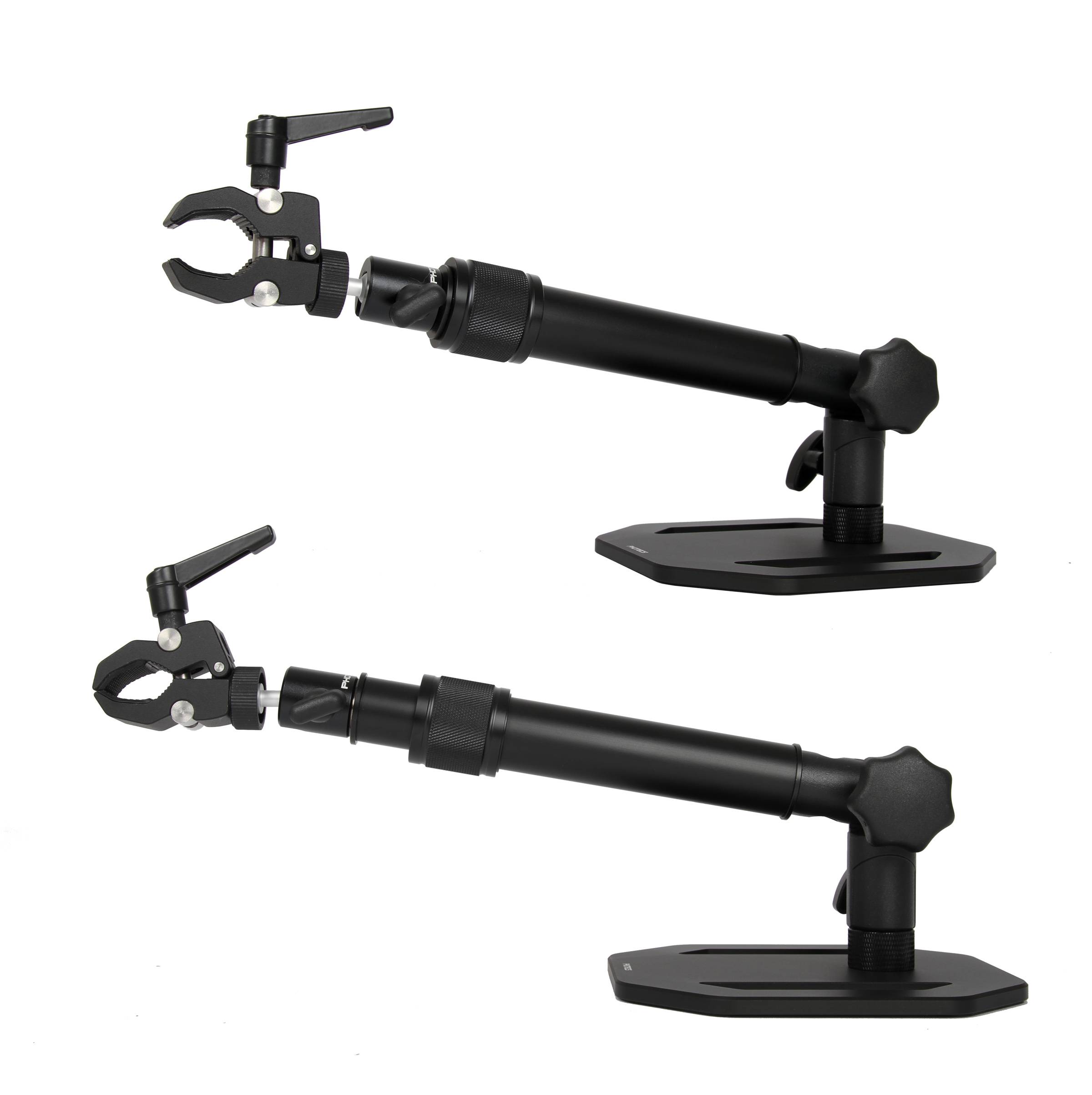 Photecs® Dritte Hand V2, höhenverstellbar bis ca. 37 cm, Objekthalter, Werkzeugträger-2