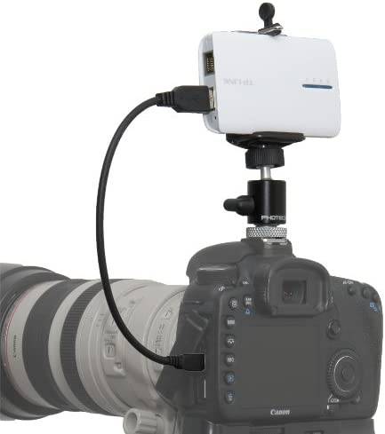 Photecs® Smartphone Stativ Adapter 1/4" Gr. L (von ca. 60 bis 85 mm) / Handy Halter-4