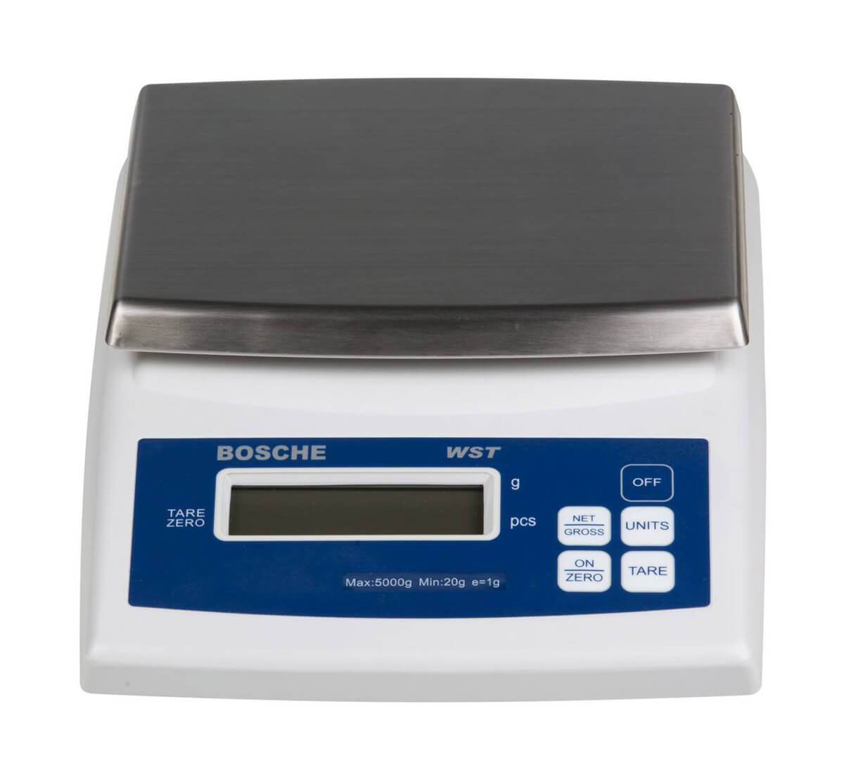 BOSCHE Wägetechnik Tischwaage WST 10 kg Ablesbarkeit 2 g-1