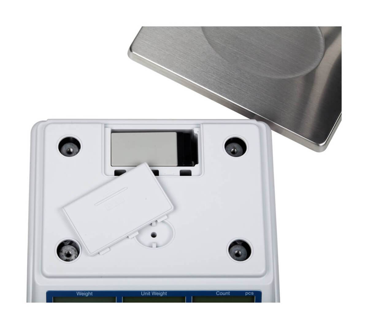 BOSCHE Wägetechnik Zählwaage CS 15 kg | 0,2 g | Akku oder Netzbetrieb-4