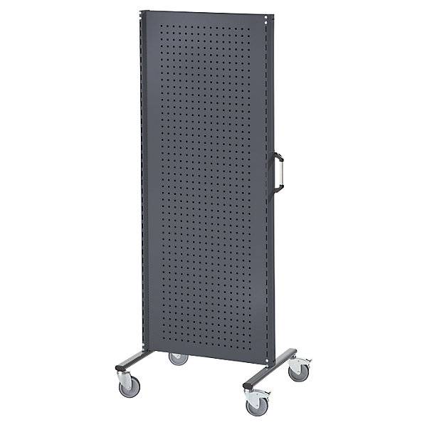 Industrie-Trennwandsystem Grundelement fahrbar Breite 800 mm anthrazitgrau. Anton Kessel GmbH |