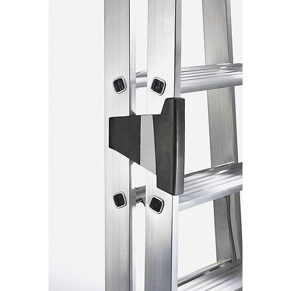 Stufen-Stehleiter beidseitig Komfort-Ausführung mit ergo-pad® 2 x 4 Stufen. MUNK GmbH 61201449-3