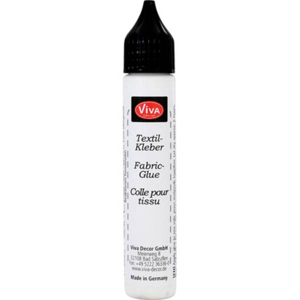 ViVA DECOR Textil-Kleber, transparent, 28 ml (63700009)