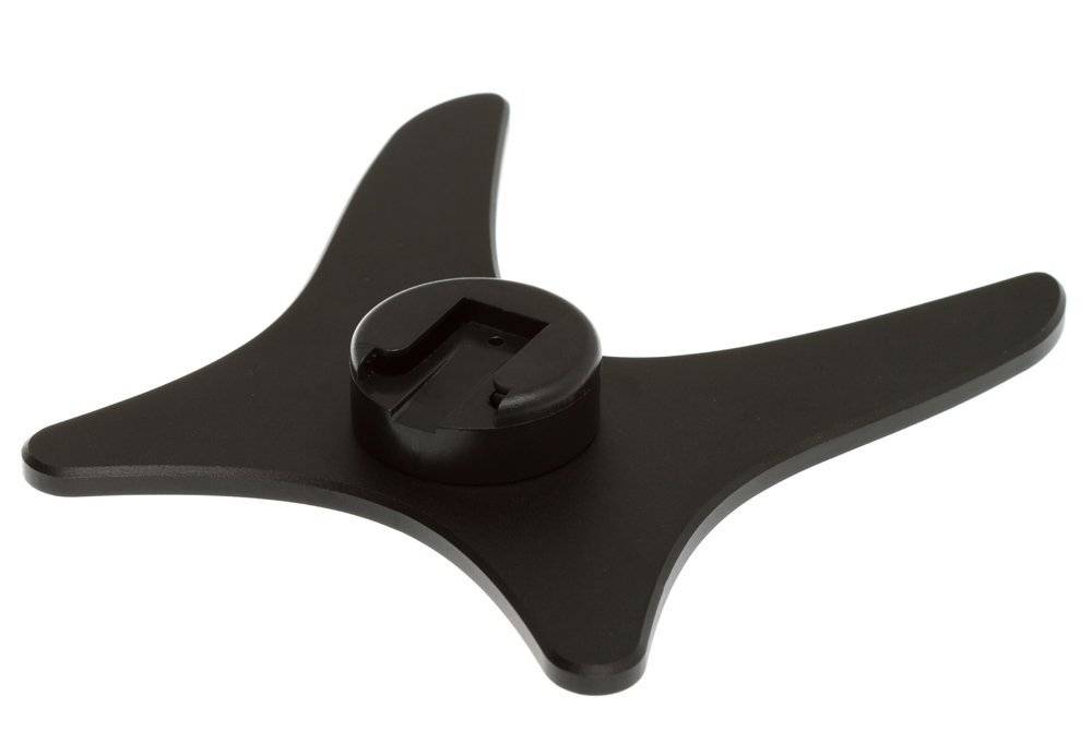 Photecs® Blitz-Standfuß Pro-X, Blitzständer Blitzfuß Tischsockel (Metall, schwarz eloxiert)-2