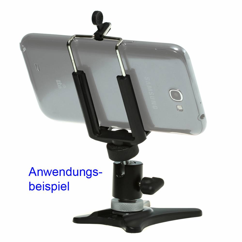 Blitz-Standfuss, Blitzständer, Blitzfuß, Tischsockel mit 1/4"-Stativgewinde (ABS-Kunststoff)-3