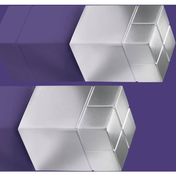 SuperDym-Magnet C30 Cube silber ultra stark 20x30x20mm VE=2 Stück-0