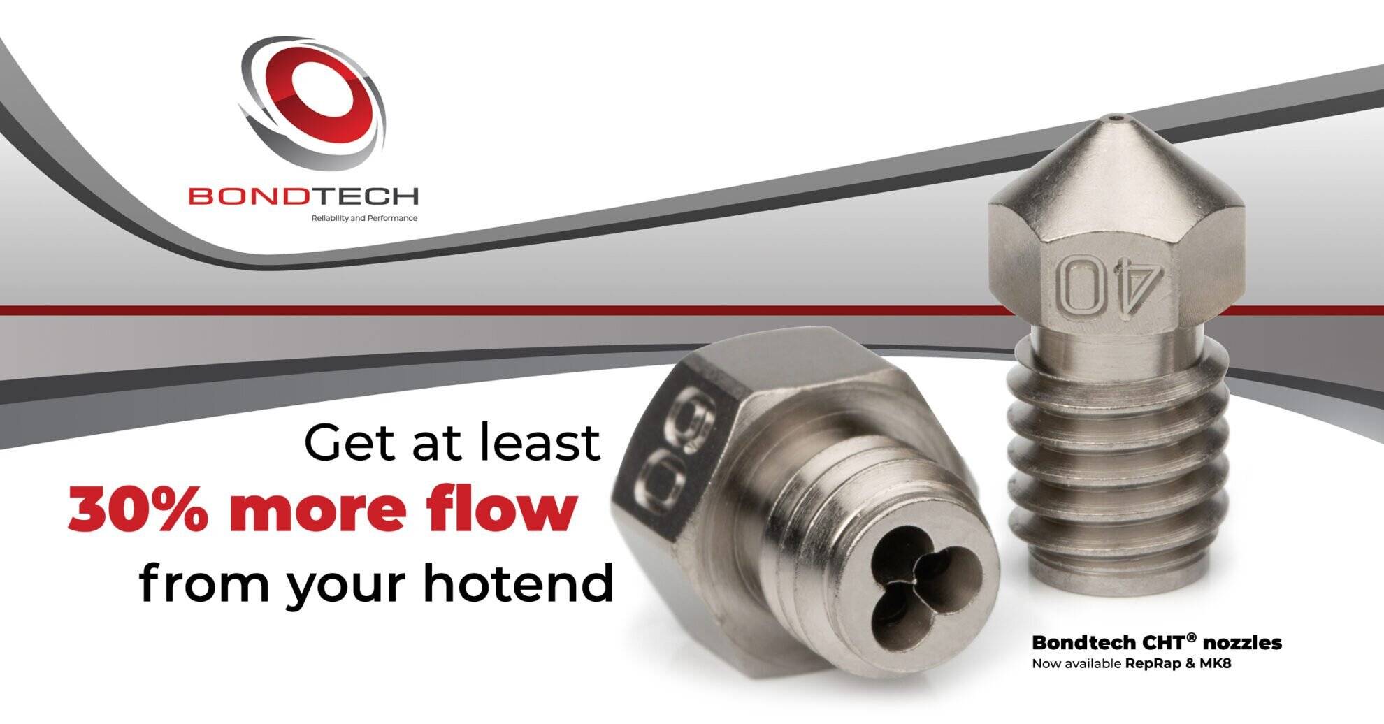 Bondtech CHT MK8 Düse beschichtet, 0,6 mm-3
