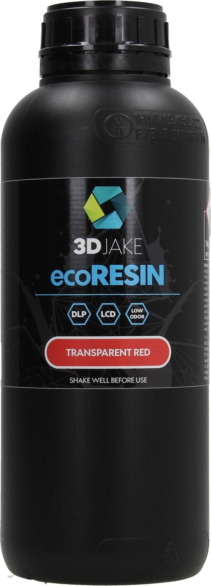 3DJAKE ecoResin Transparent Rot, 1.000 g-0
