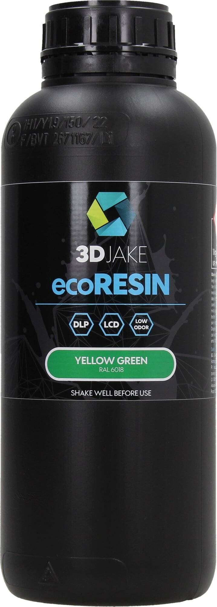 3DJAKE ecoResin Gelbgrün, 1.000 g-0