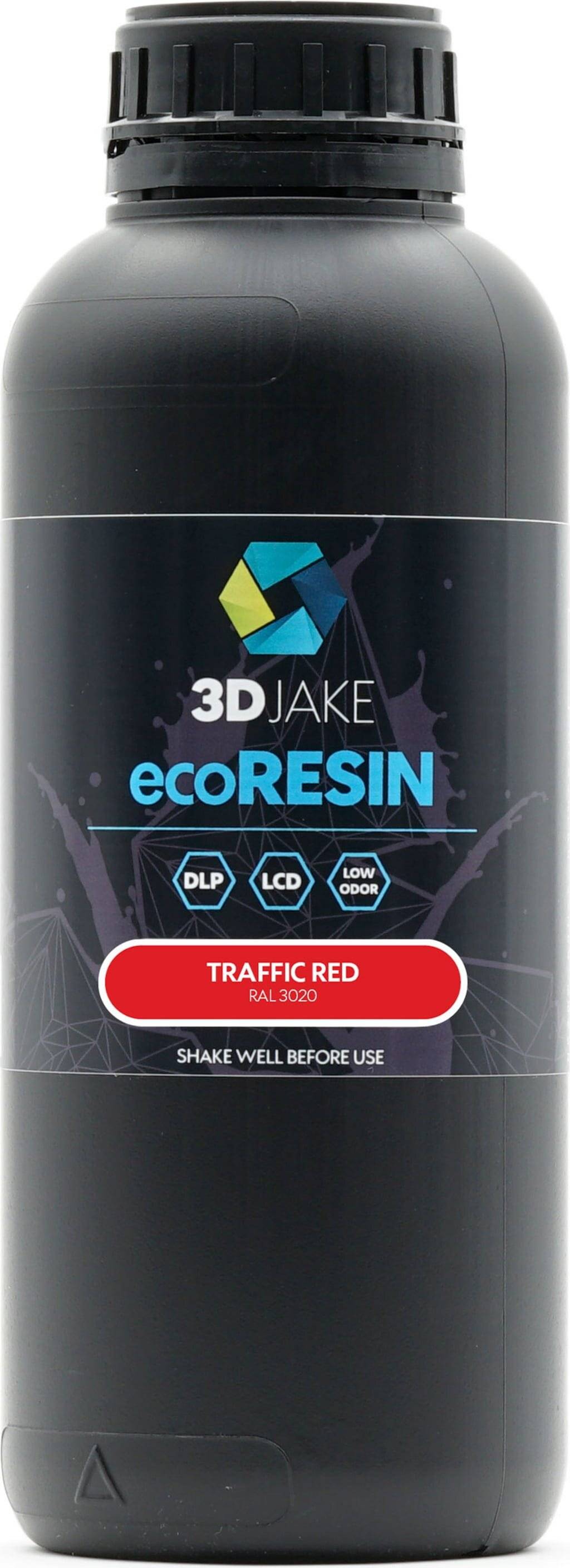 3DJAKE ecoResin Verkehrsrot, 1.000 g-1