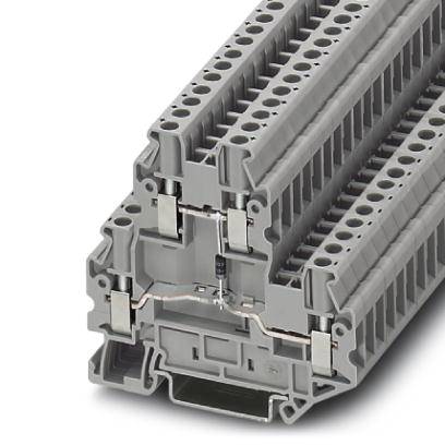 Phoenix Contact Bauelement-Reihenklemme UTTB 2,5-DIO/O-U 0,14 mm², 500 V, 5,2 mm, 69,9 mm