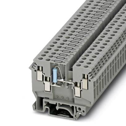 Phoenix Contact Bauelementreihenklemme 0,2-2,5qmm B6,2mm gr UDK 4-DUR 499 0,25 mm², 32 A, 630 V