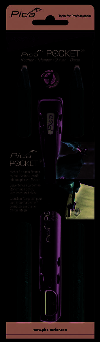 Pica Pocket inkl. 1 Zimmermannstiften - Artikel: 4260056152306-0