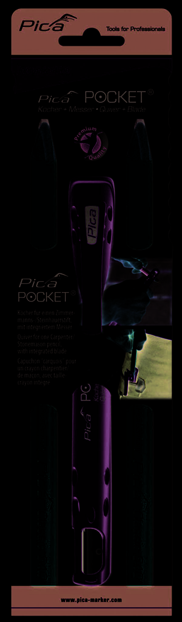 Pica Pocket inkl. 1 Zimmermannstiften - Artikel: 4260056152306