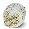 Phoenix Contact Kabelsteckverbinder 12-pol., Stift, Löt RC-12P1N120000