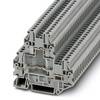 Phoenix Contact UTTB Anschlussklemmenblock DIN-Schiene 2 Grau, 0.14 to 4 mm², 500 V Schraubbefestigung