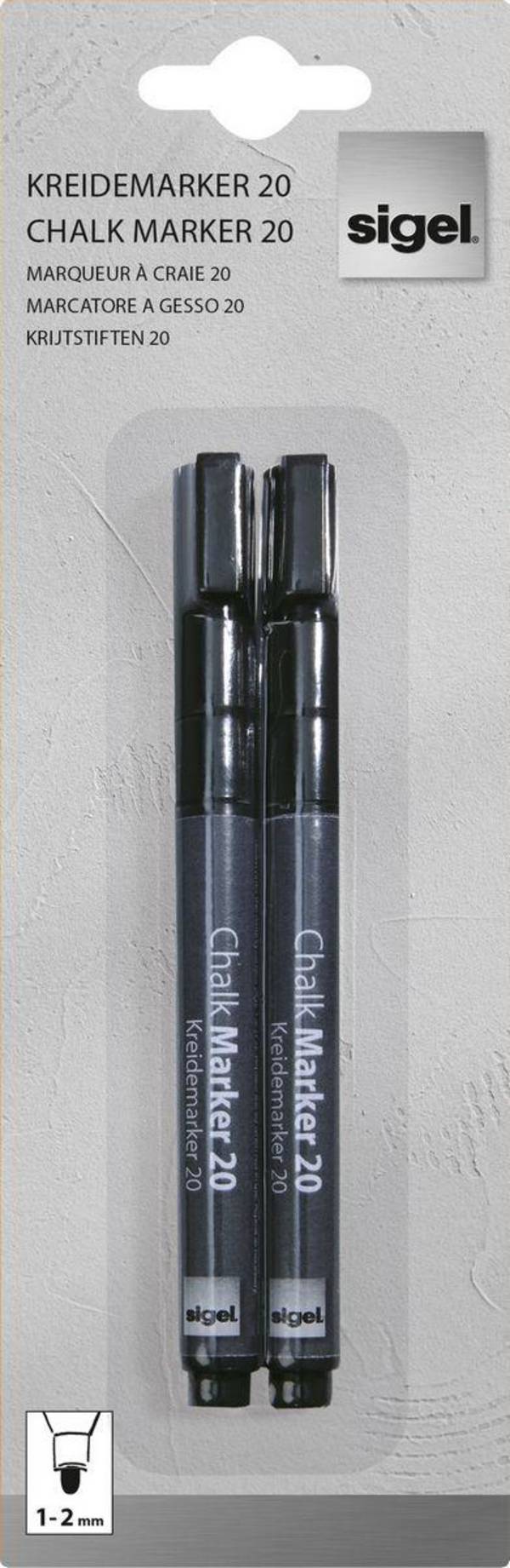 Sigel BA177, Schwarz, Geschoss, 2 Stück(e)