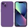 Cadorabo Hülle für Apple iPhone 13 Schutz Hülle in Lila TPU Silikon Etui Case Handyhülle